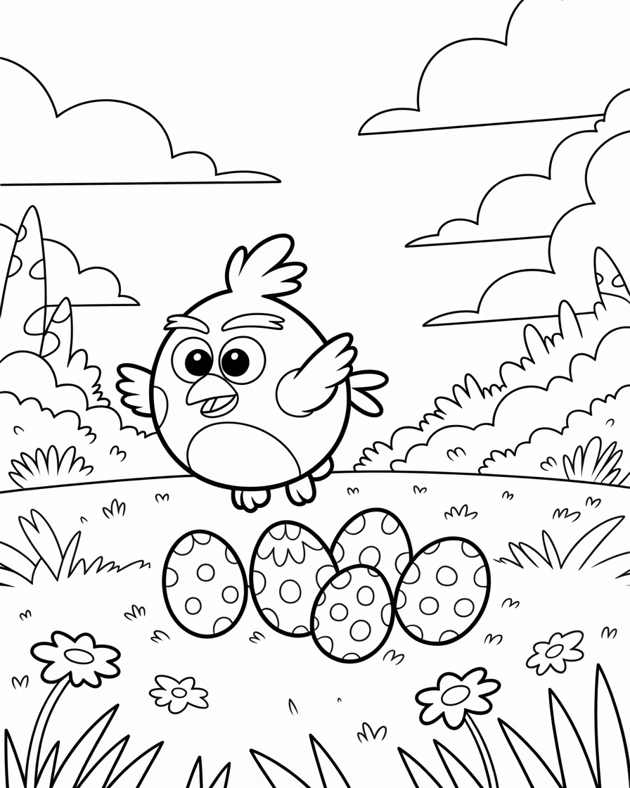 angry birds coloring pages