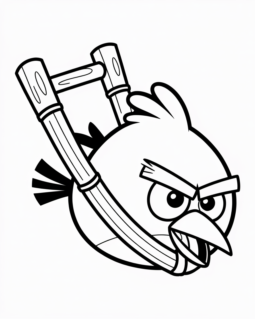 angry birds coloring pages