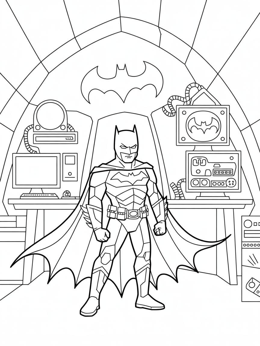 batman coloring pages