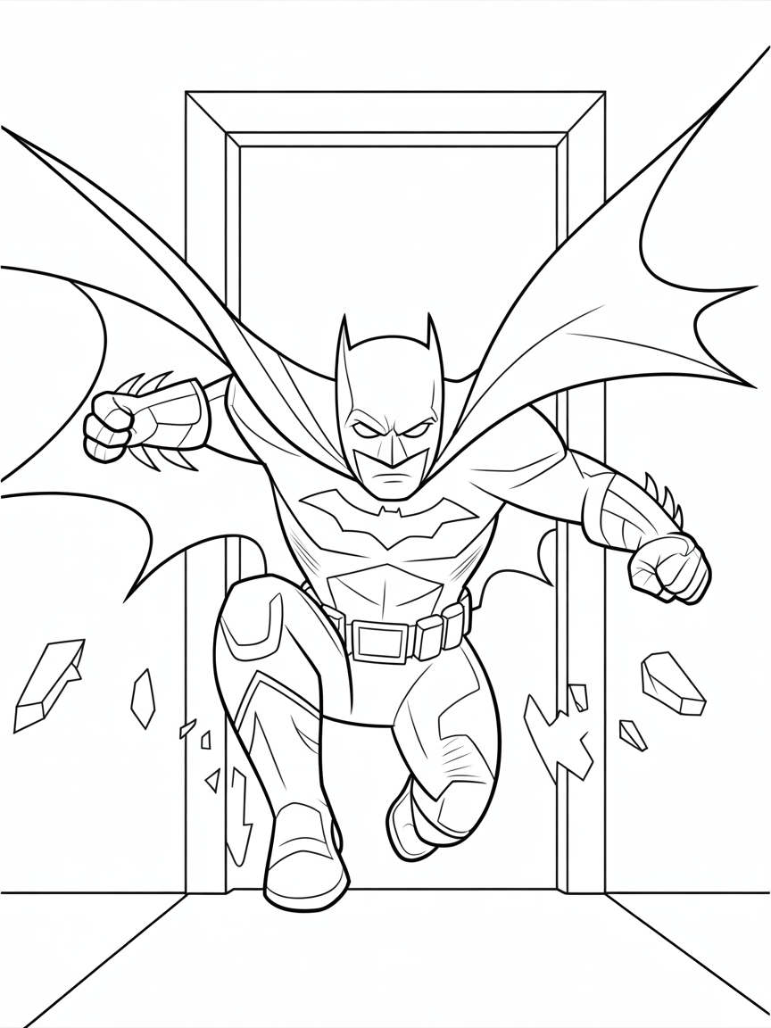 batman coloring pages