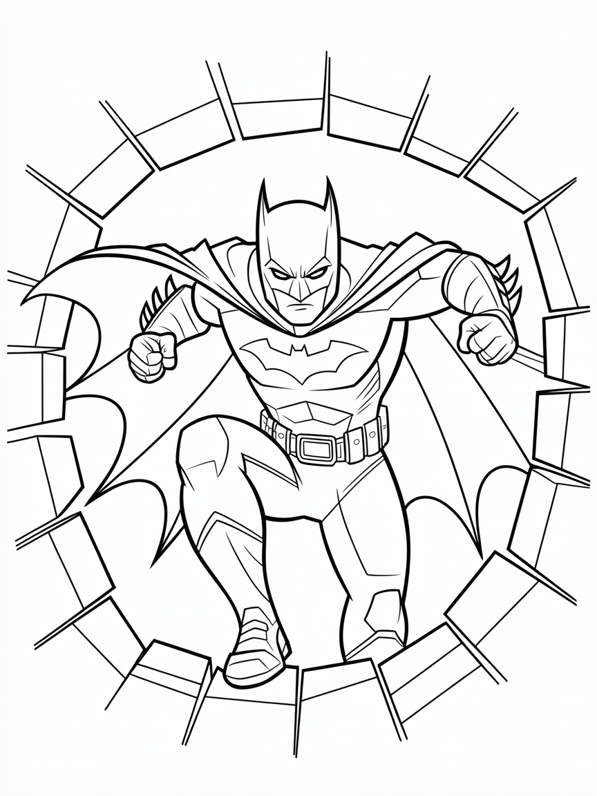 batman coloring pages