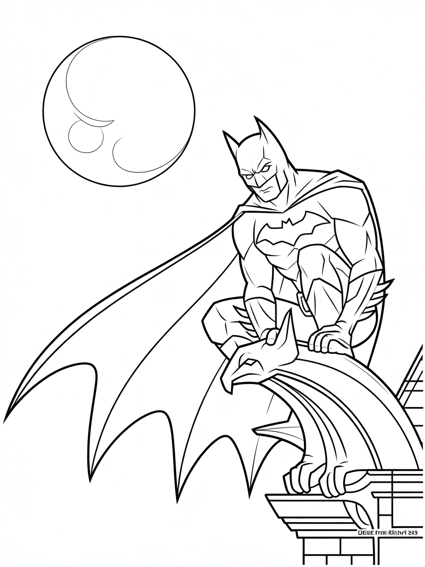 batman coloring pages