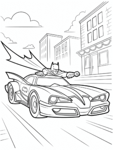 20 Free Printable Batman Coloring Pages