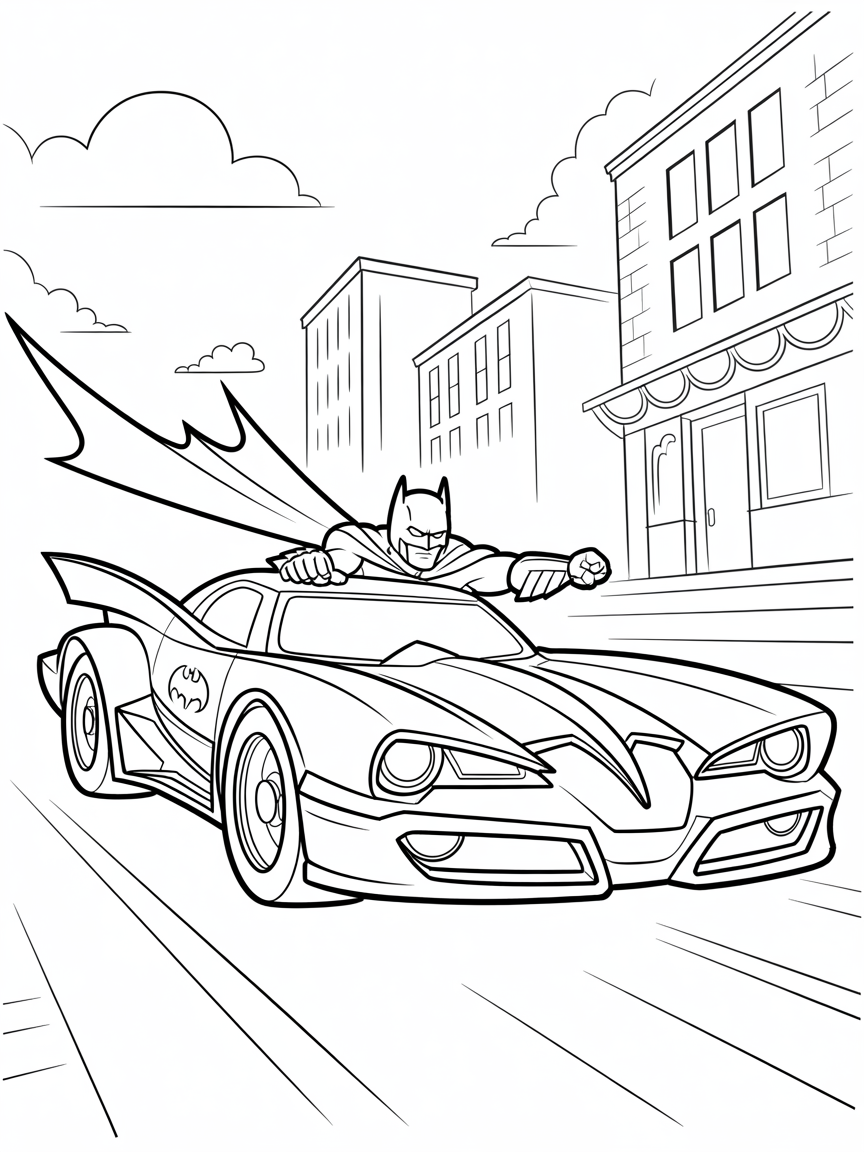 batman coloring pages