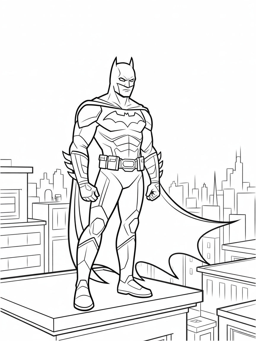 batman coloring pages