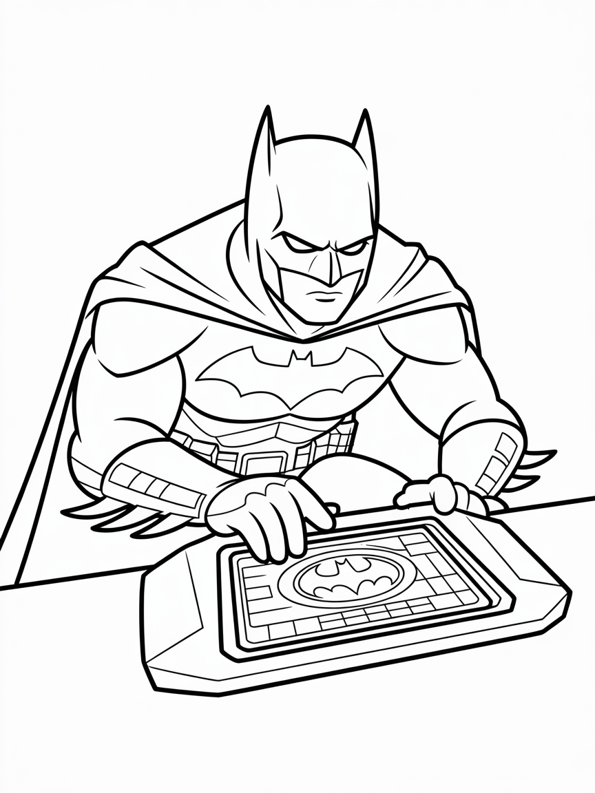 batman coloring pages
