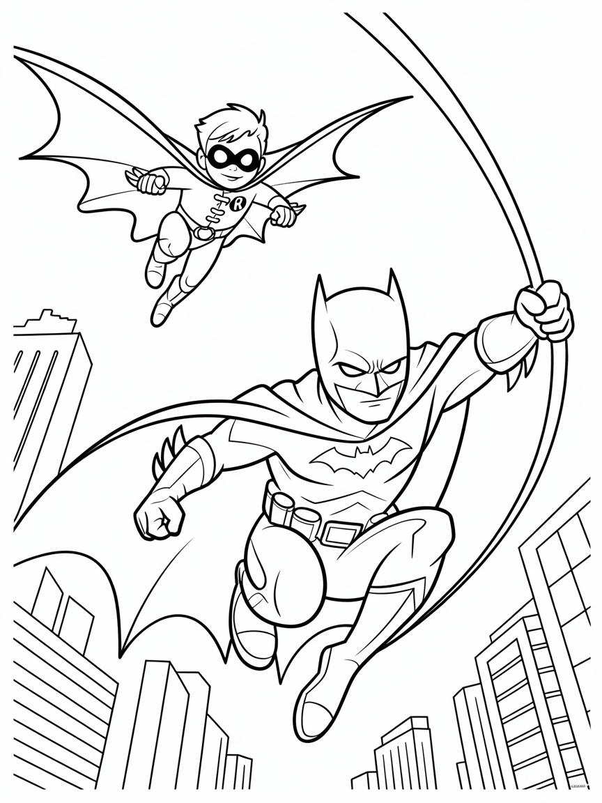 batman coloring pages