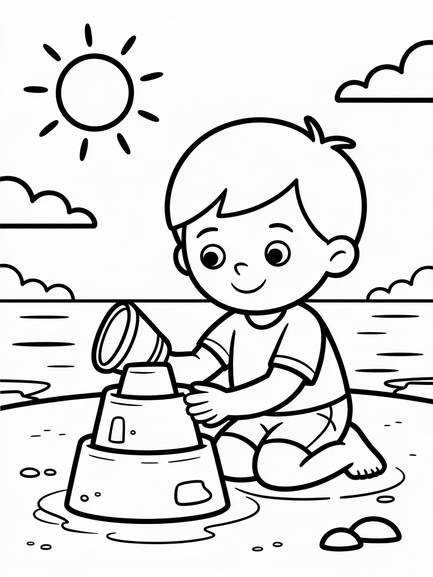 summer coloring pages