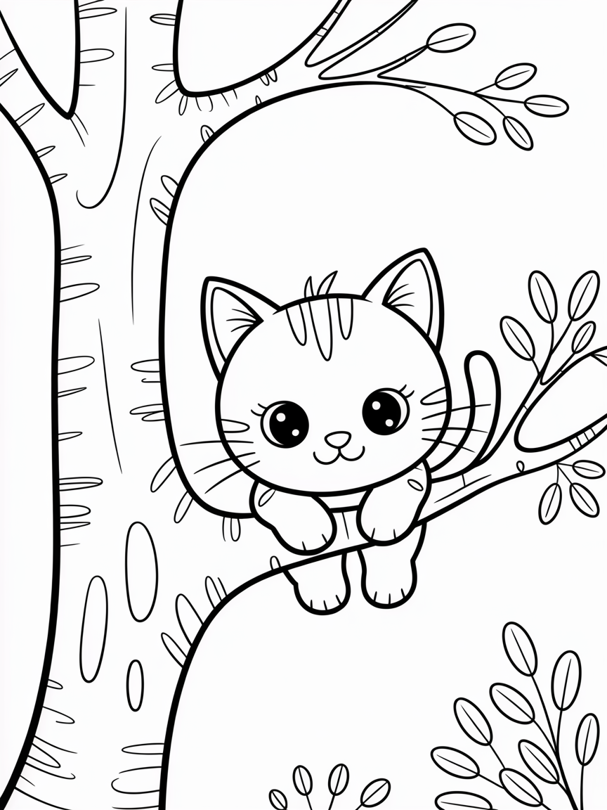 cats coloring pages
