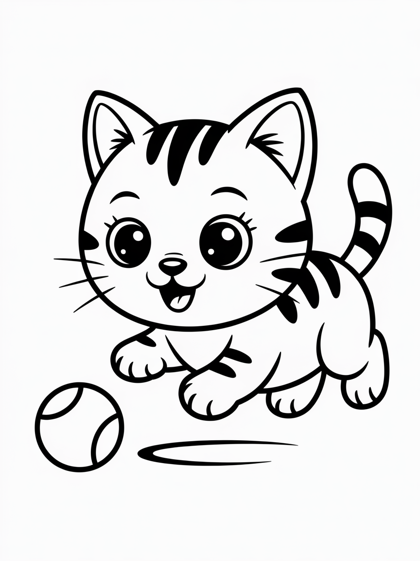 cats coloring pages