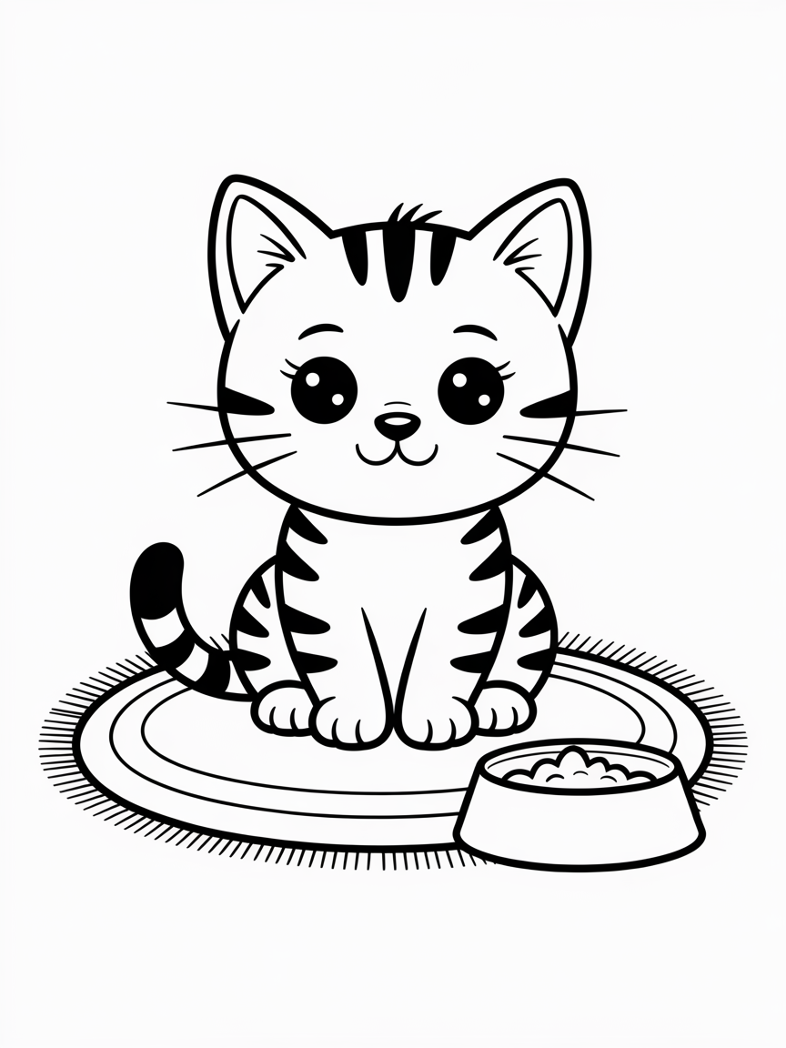cats coloring pages