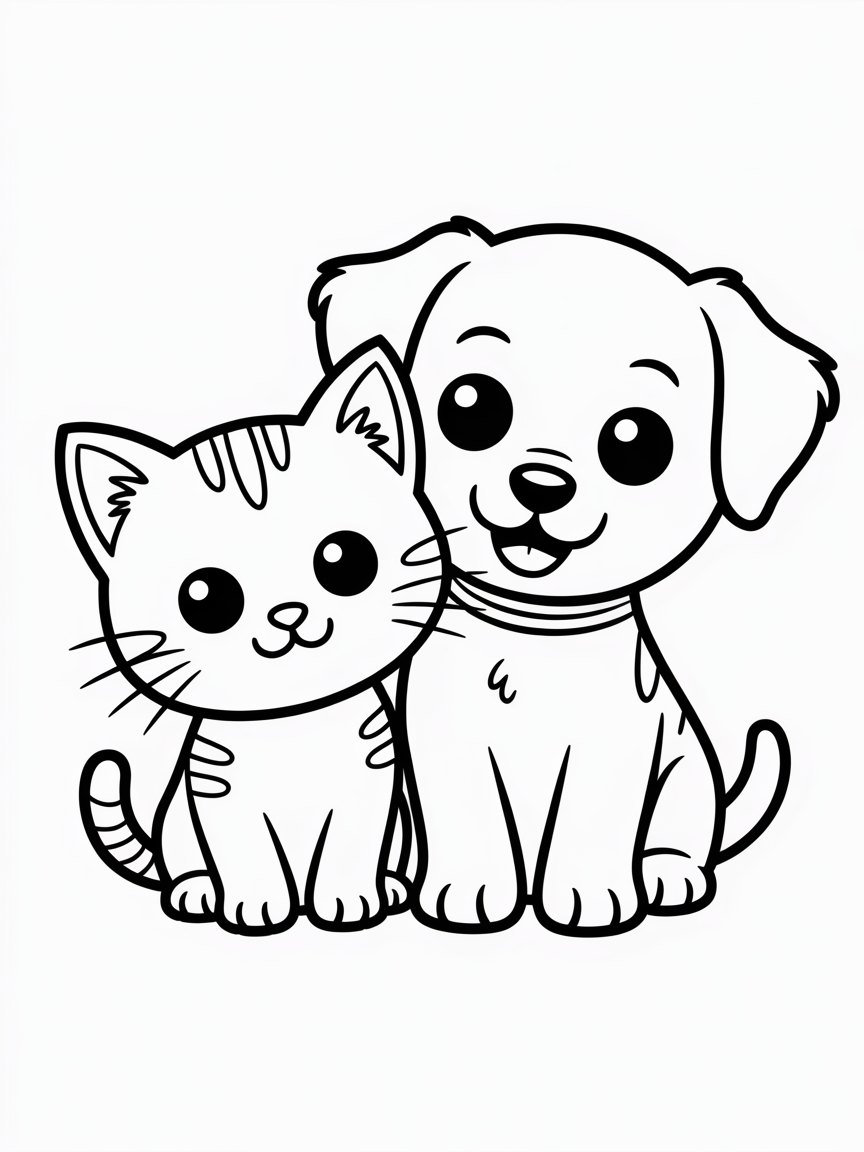 cats coloring pages