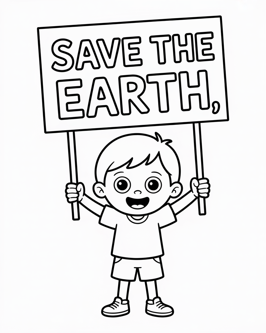 earth day coloring pages