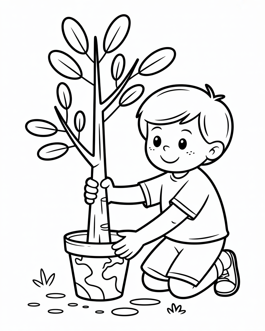 earth day coloring pages