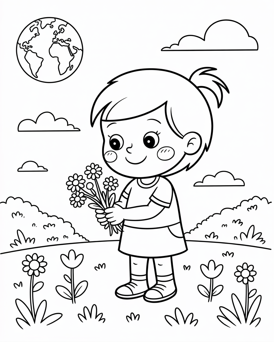 earth day coloring pages