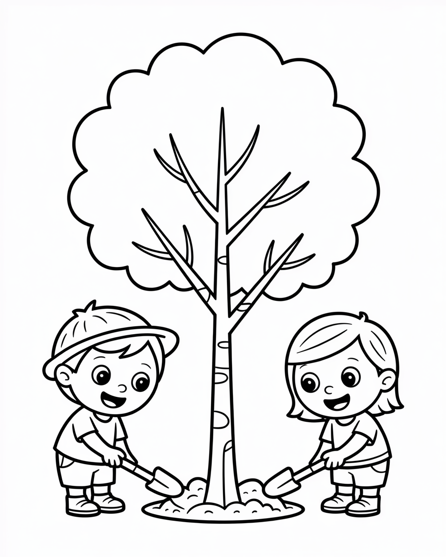 earth day coloring pages