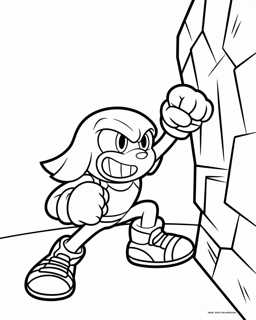 sonic coloring pages