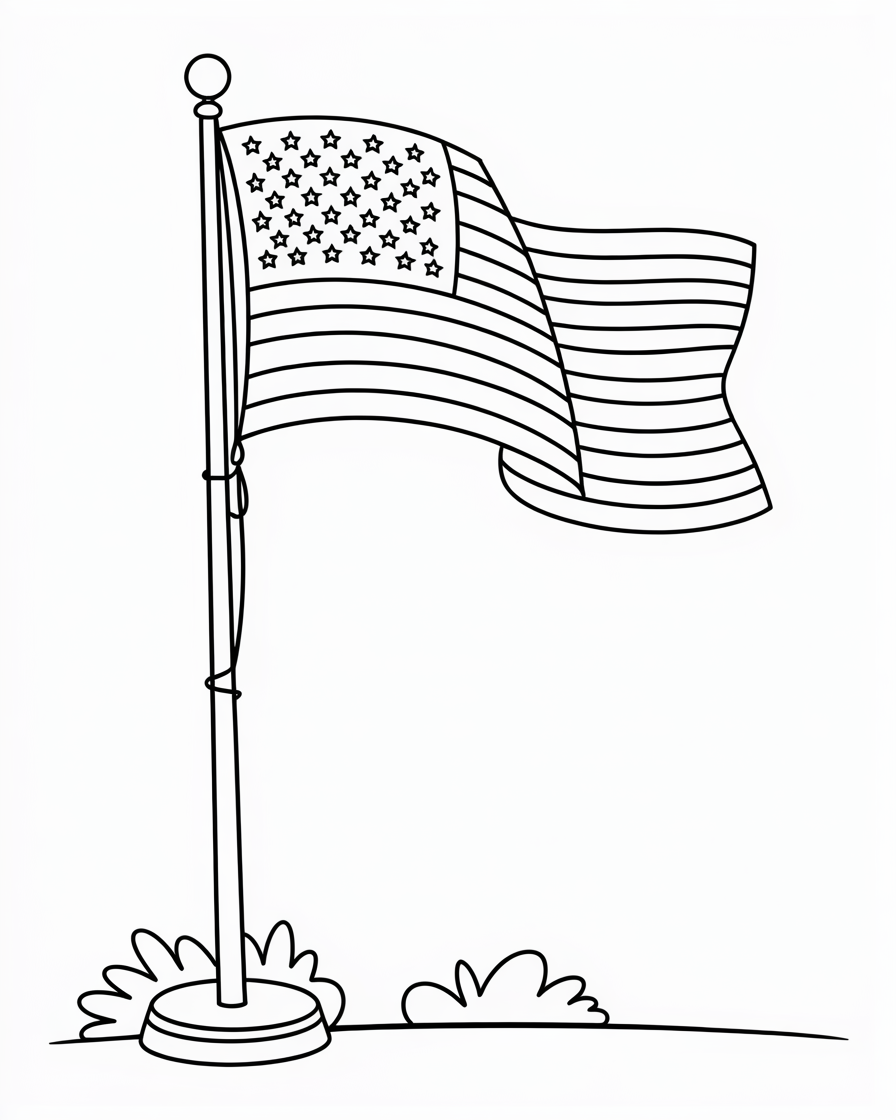 memorial day coloring pages