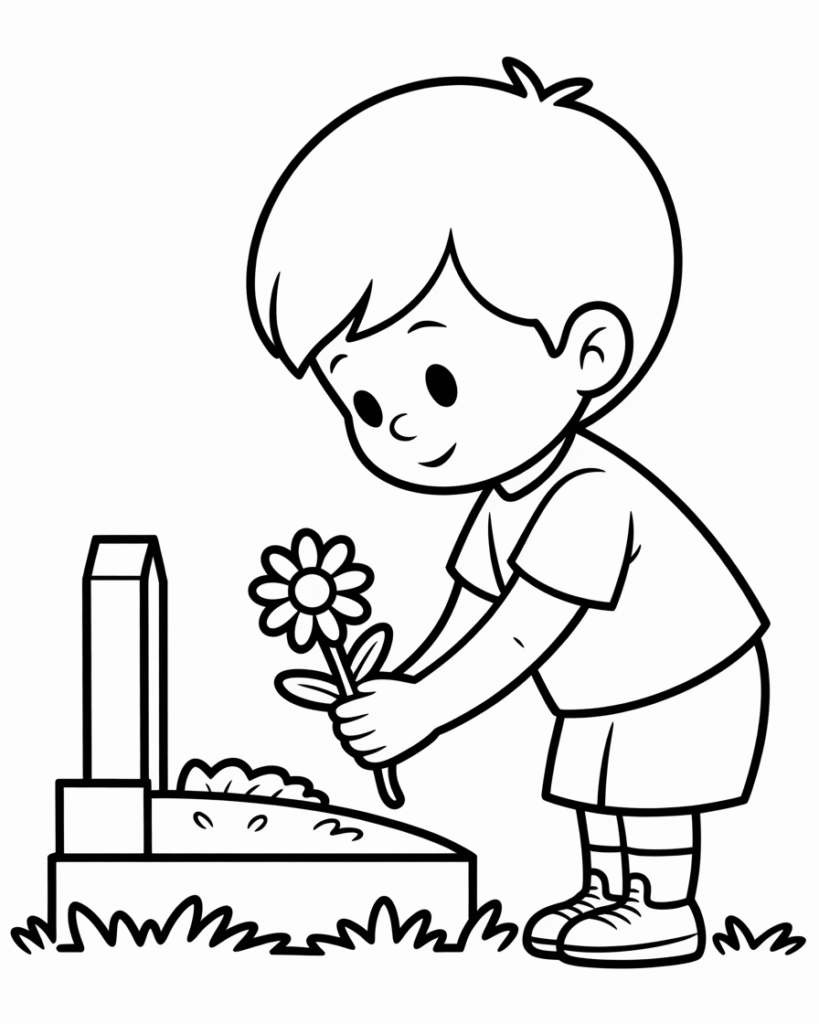25 Free Printable Memorial Day Coloring Pages