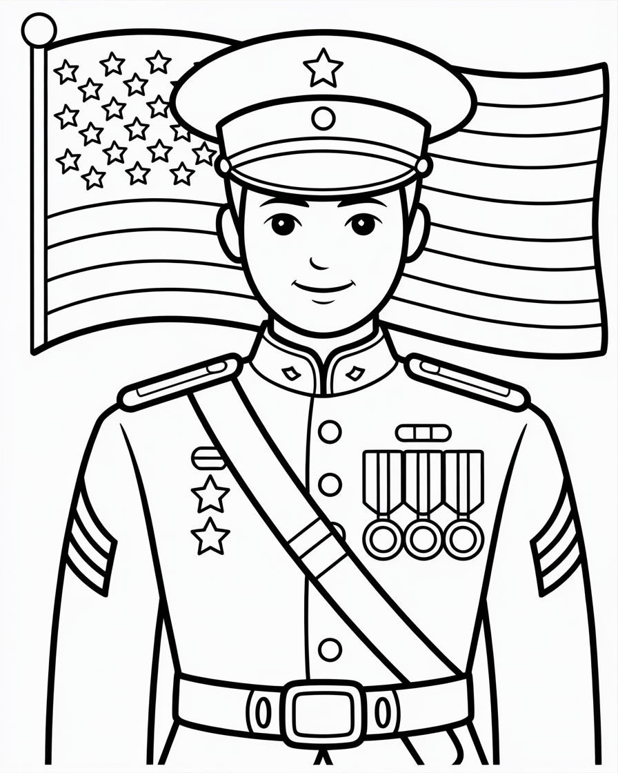 memorial day coloring pages
