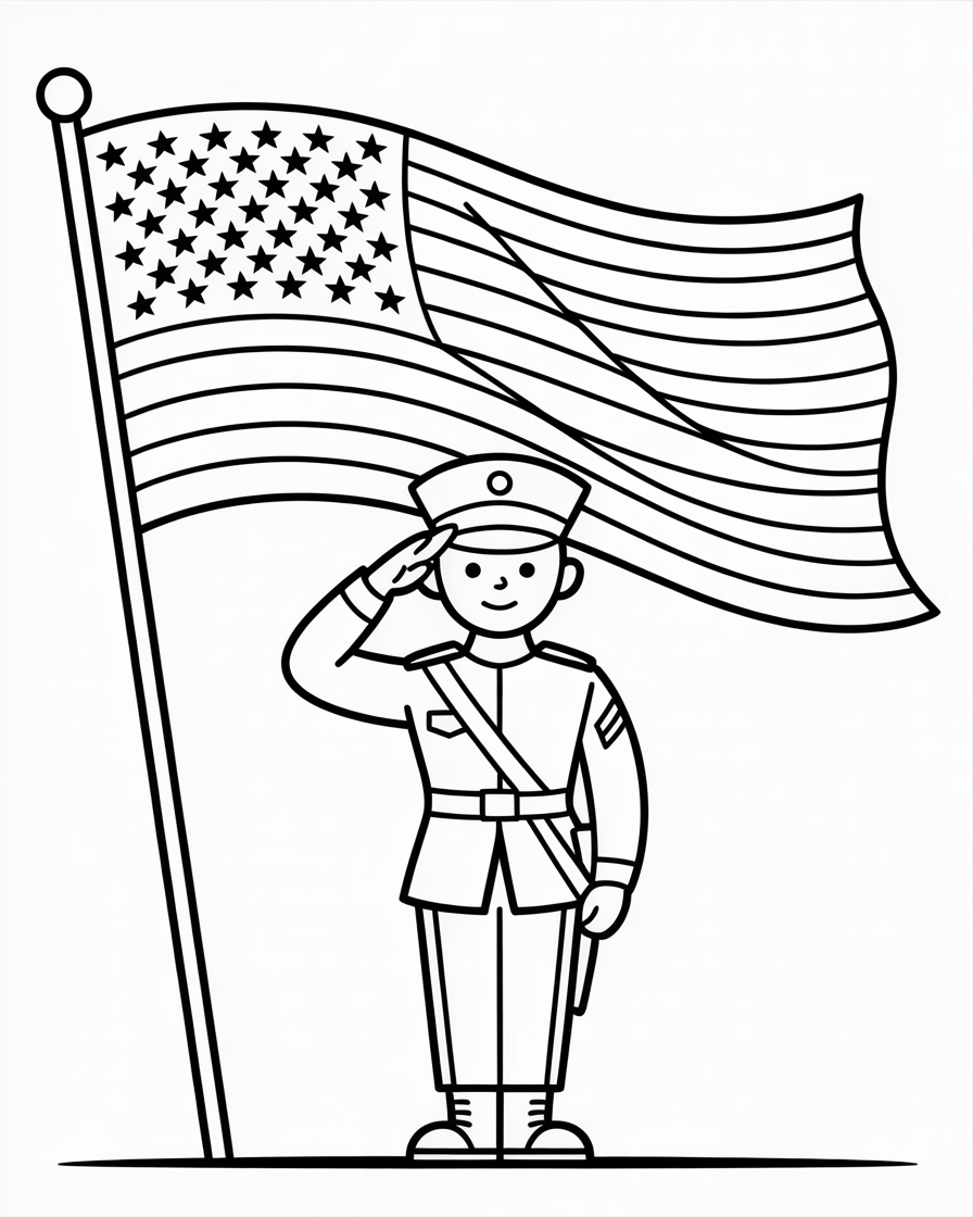memorial day coloring pages