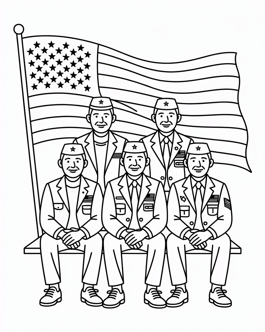 memorial day coloring pages