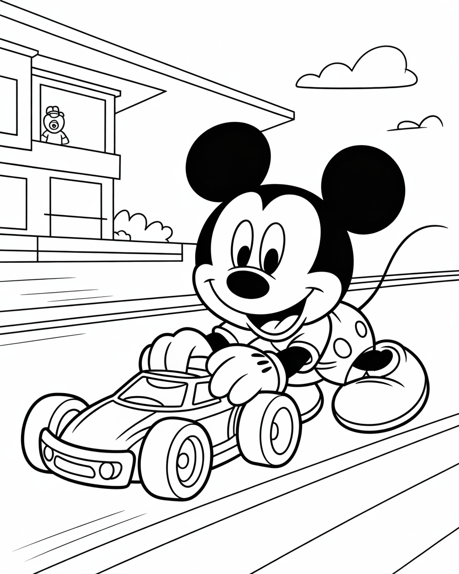 mickey mouse coloring pages
