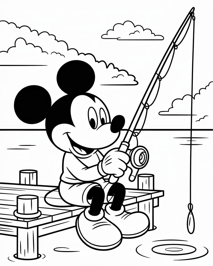 mickey mouse coloring pages