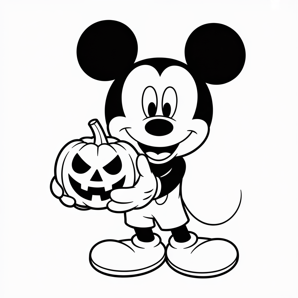 mickey mouse coloring pages