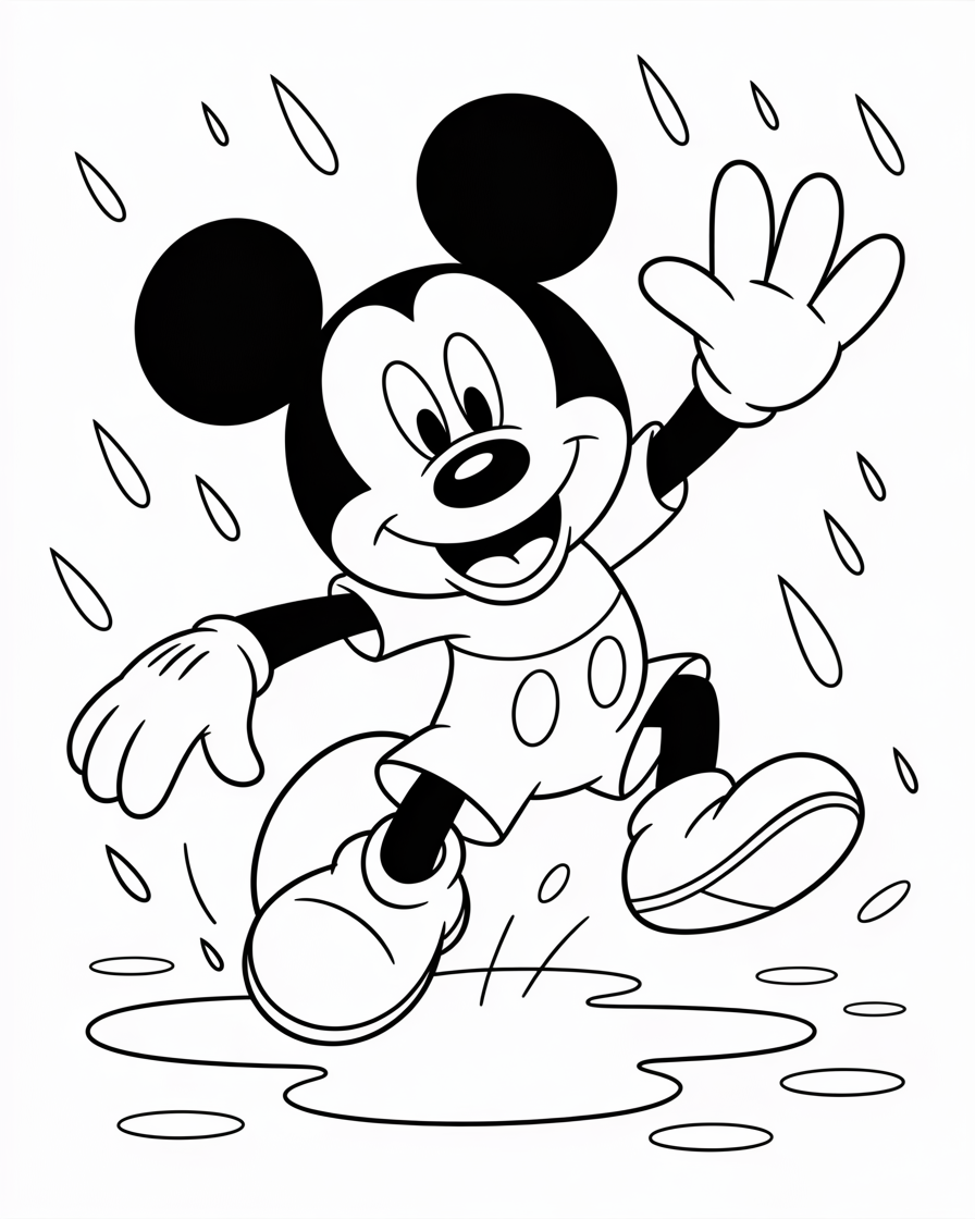 mickey mouse coloring pages