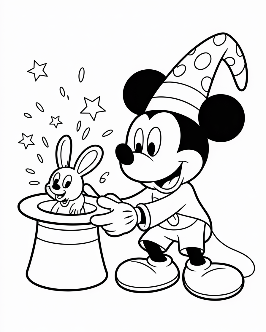 mickey mouse coloring pages