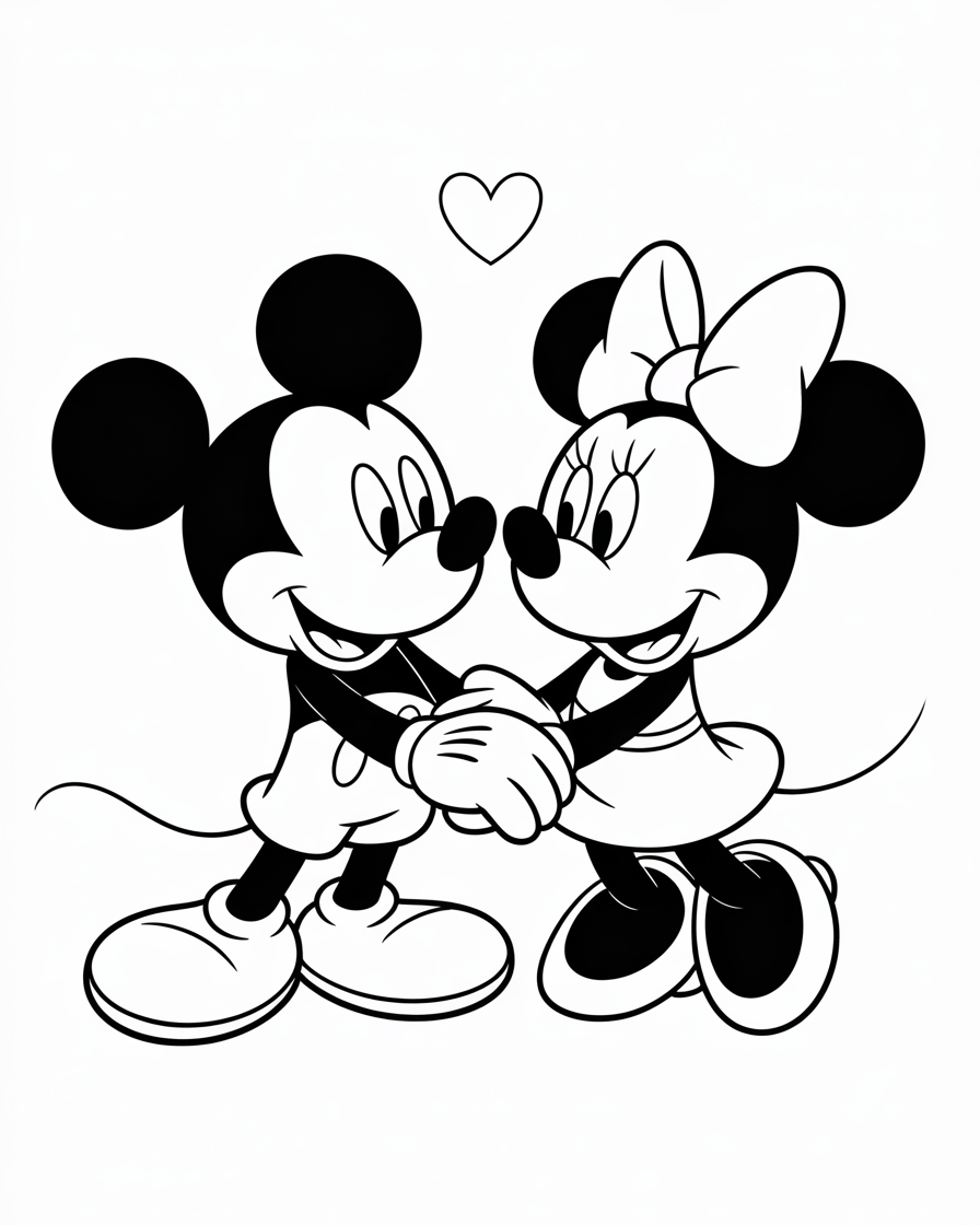 mickey mouse coloring pages