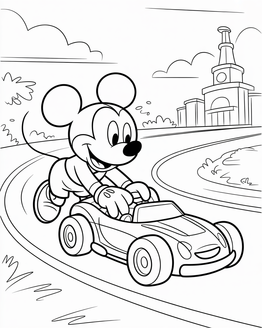 mickey mouse coloring pages