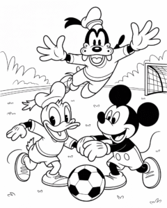 25 Free Printable Mickey Mouse Coloring Pages