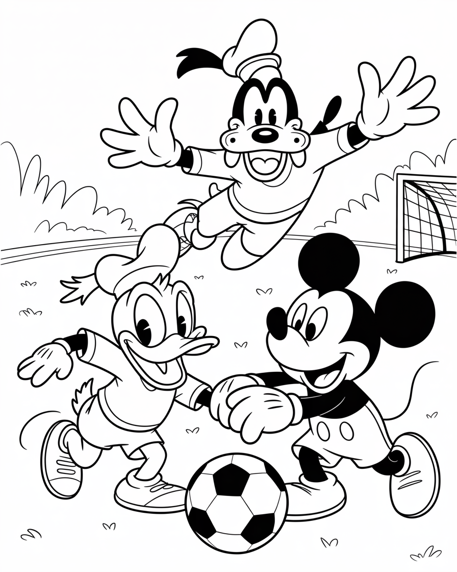 mickey mouse coloring pages