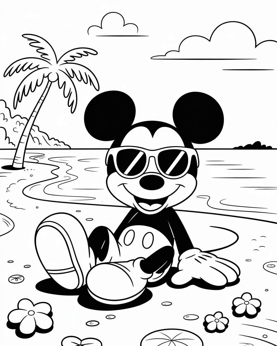 mickey mouse coloring pages