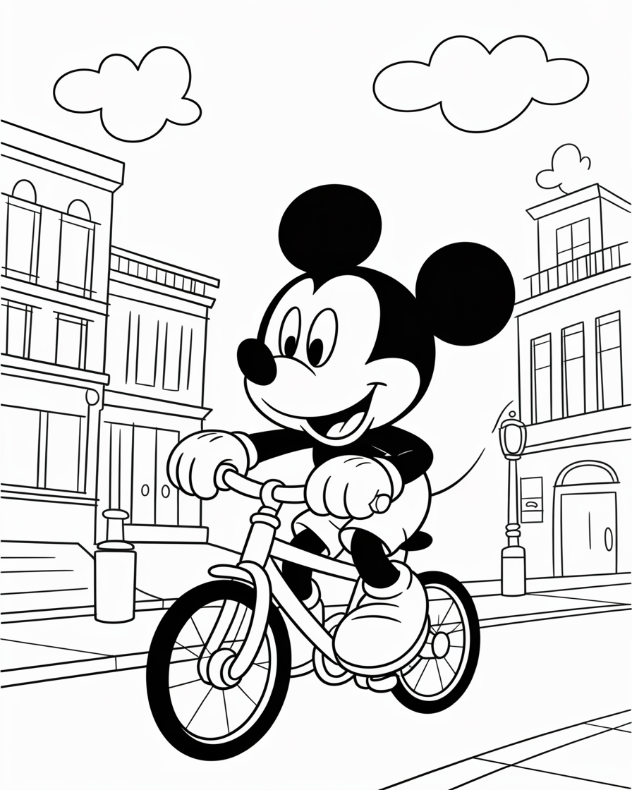 mickey mouse coloring pages
