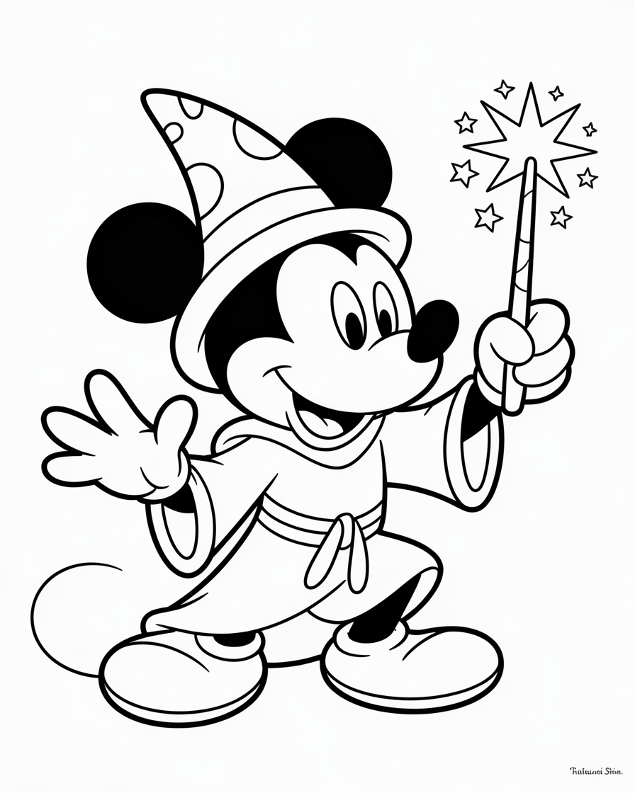 mickey mouse coloring pages