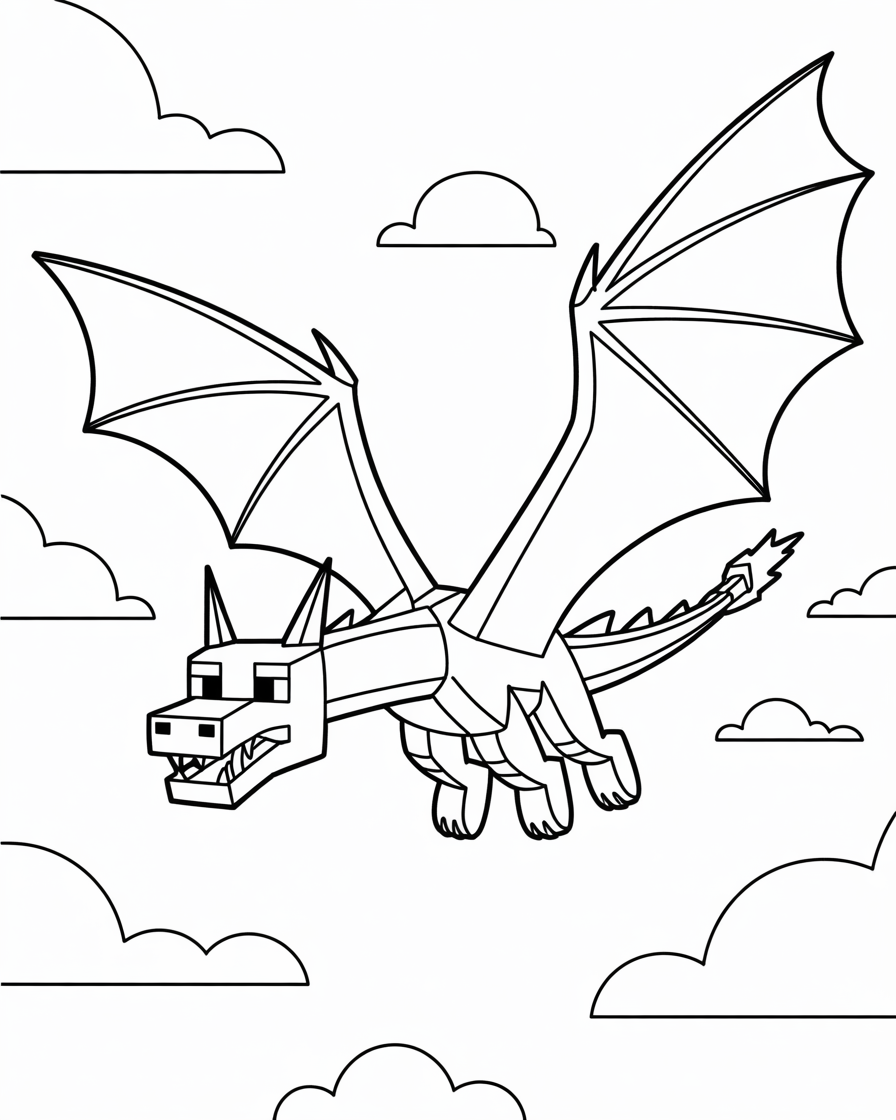 minecraft coloring pages