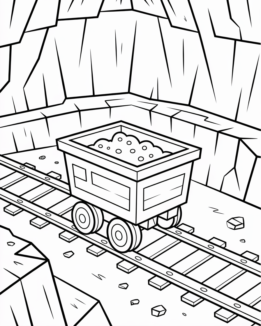minecraft coloring pages