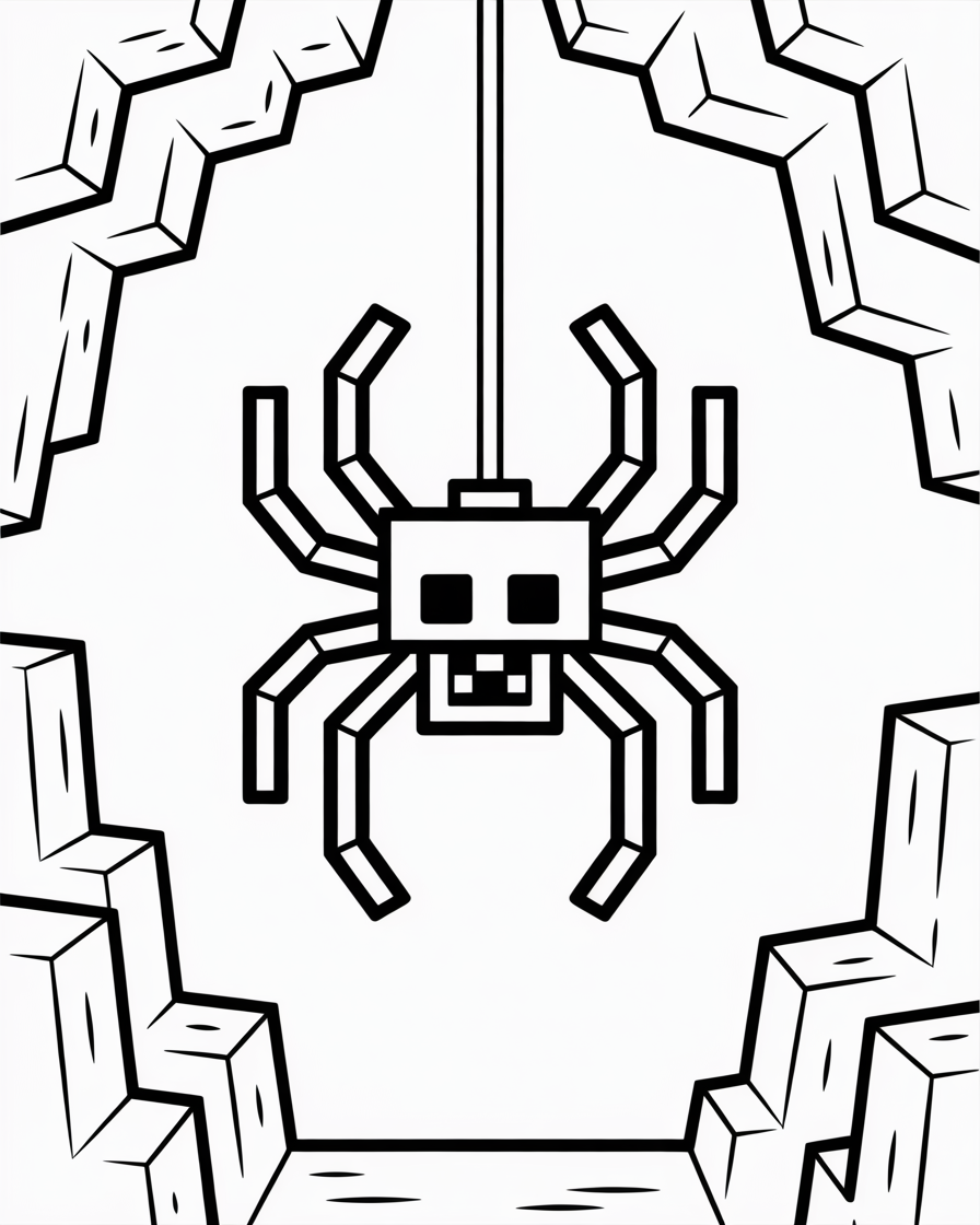 minecraft coloring pages