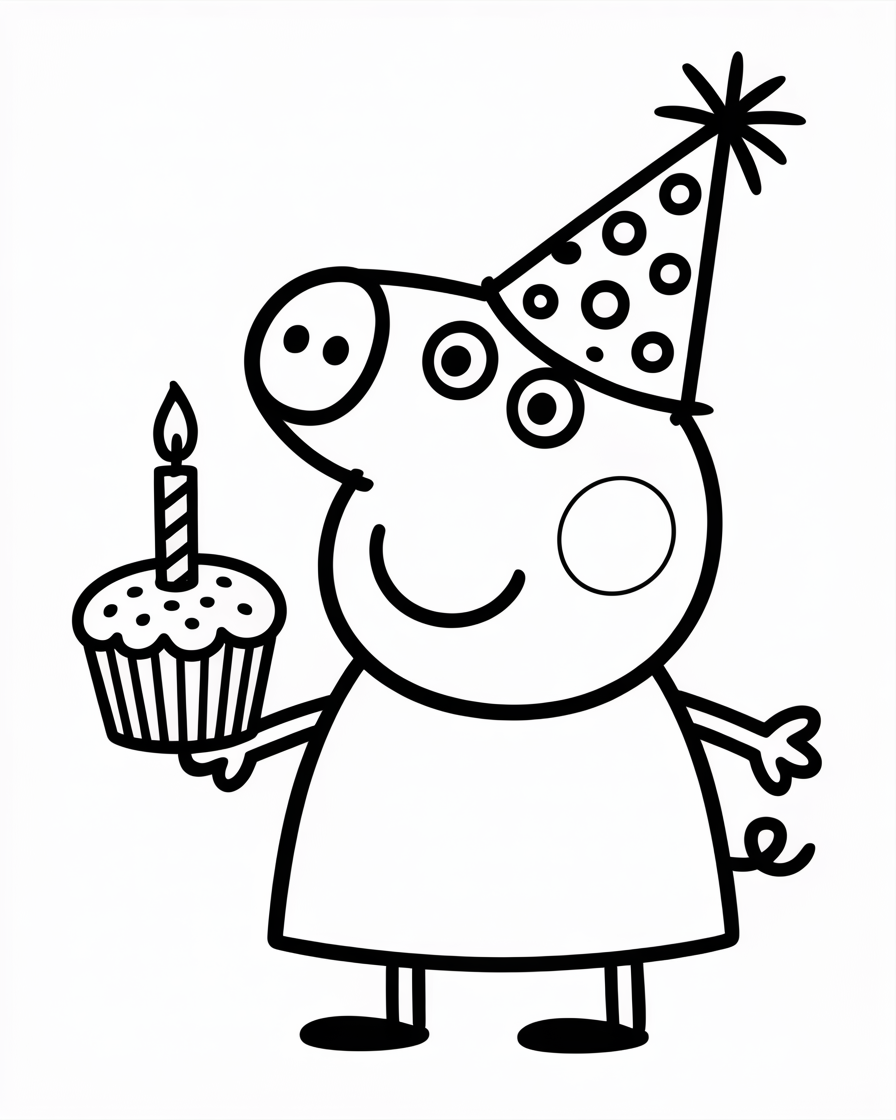 peppa pig coloring pages