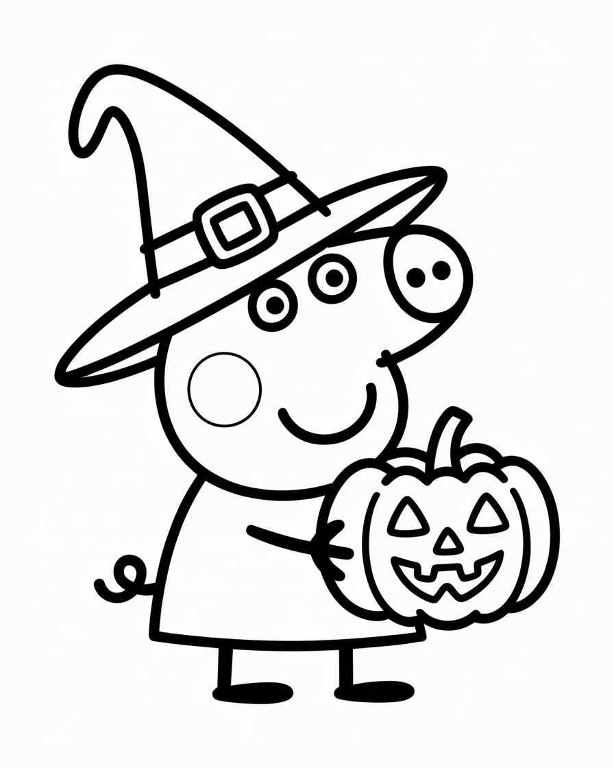 peppa pig coloring pages