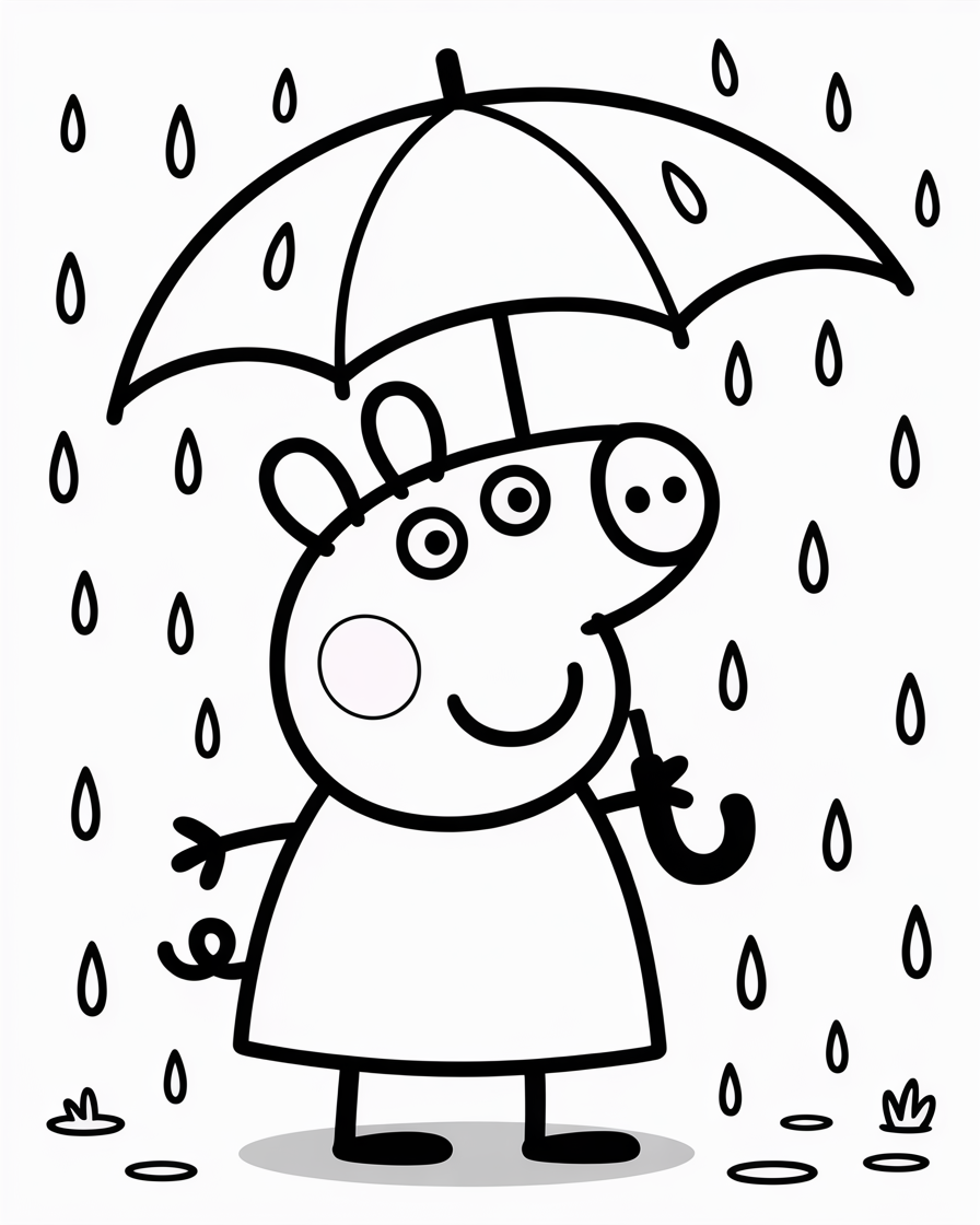 peppa pig coloring pages