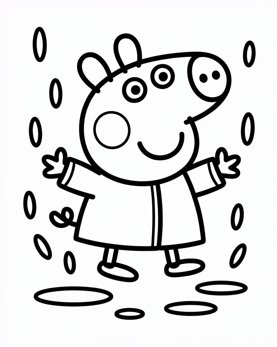 peppa pig coloring pages