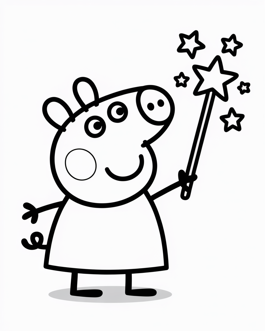 peppa pig coloring pages