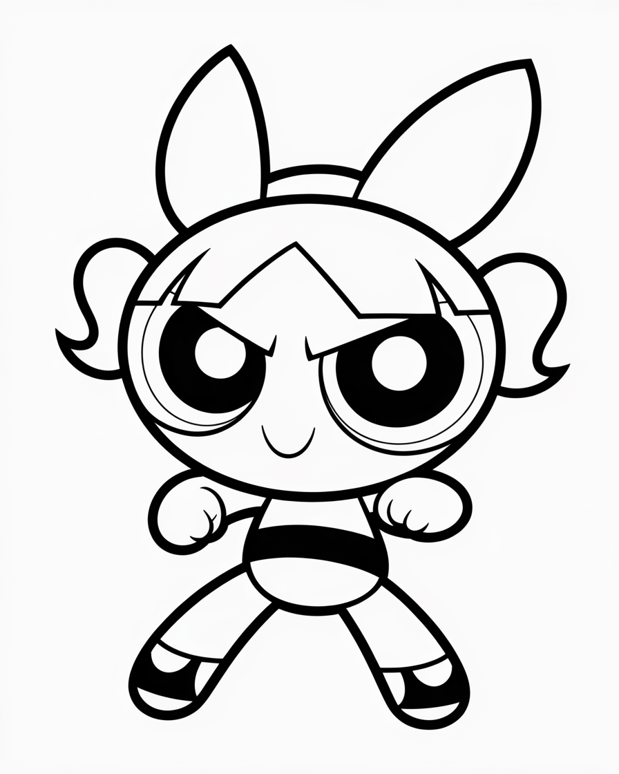 powerpuff girls coloring pages