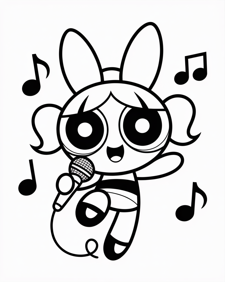 powerpuff girls coloring pages