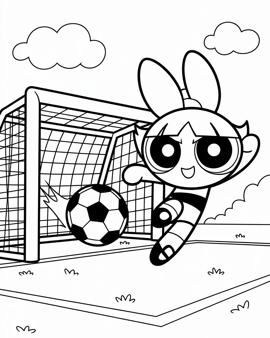 powerpuff girls coloring pages