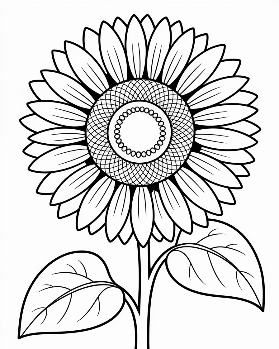 flowers coloring pages